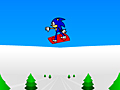 Sonic 3D Snowboarding para xogar en liña